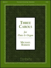 Three Carols for Flute and Organ cover